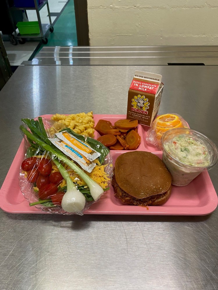Picture of School Lunch Tray